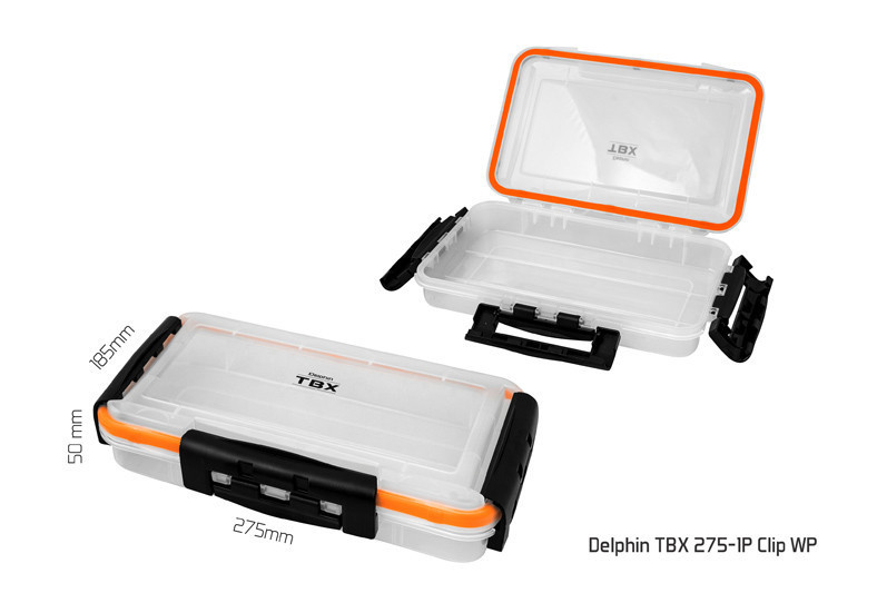 Коробка Delphin TBX One 275х185х50-1P Clip WP
