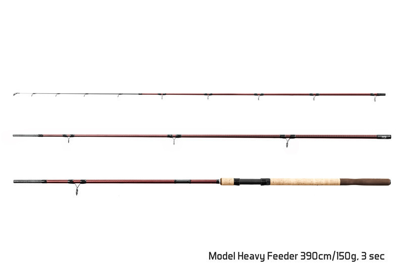 Фідерне вудилище Delphin MAGMA M3 Heavy feeder / 3 parts 3,9 m 150g