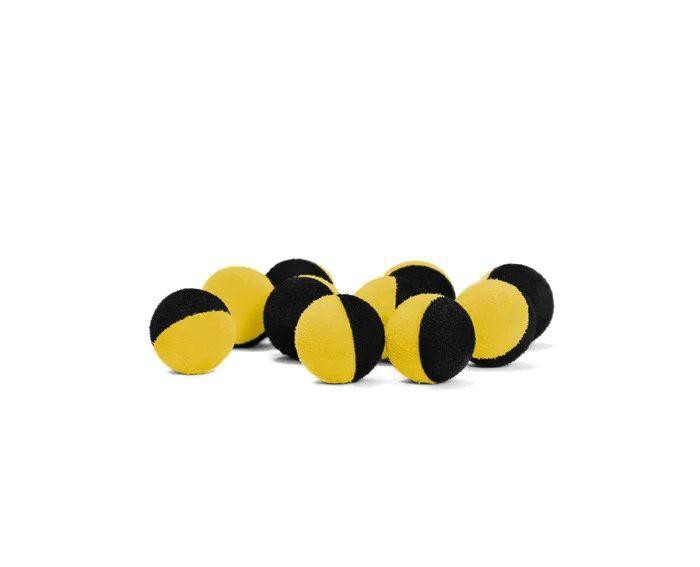 Насадка для зиг-рига THE END ZIG RIG black-yellow 15 мм — 10 шт.