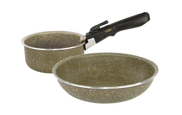 Набор посуды TRAKKER ARMOLIFE MARBLE COOKSET, Medium
