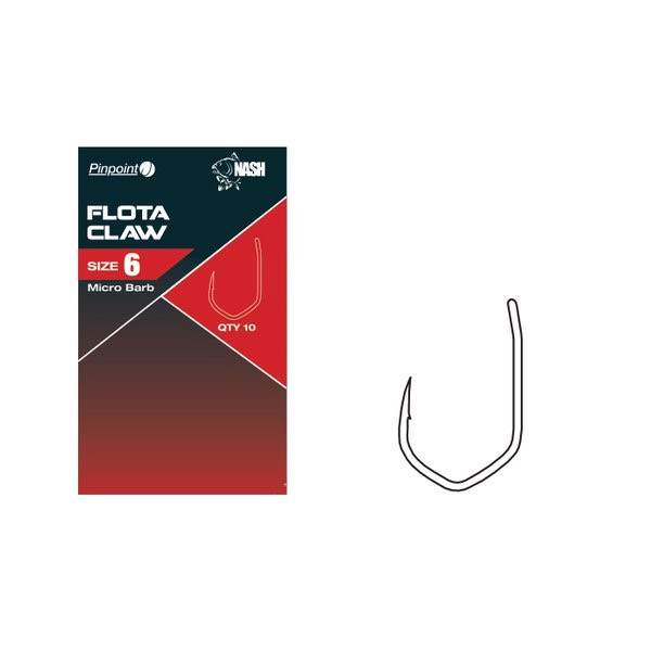 Гачки Nash Pinpoint Flota Claw Hooks, No6