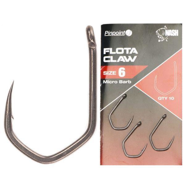 Гачки Nash Pinpoint Flota Claw Hooks, No8