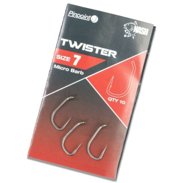 Гачки Nash Pinpoint Twister, size 5