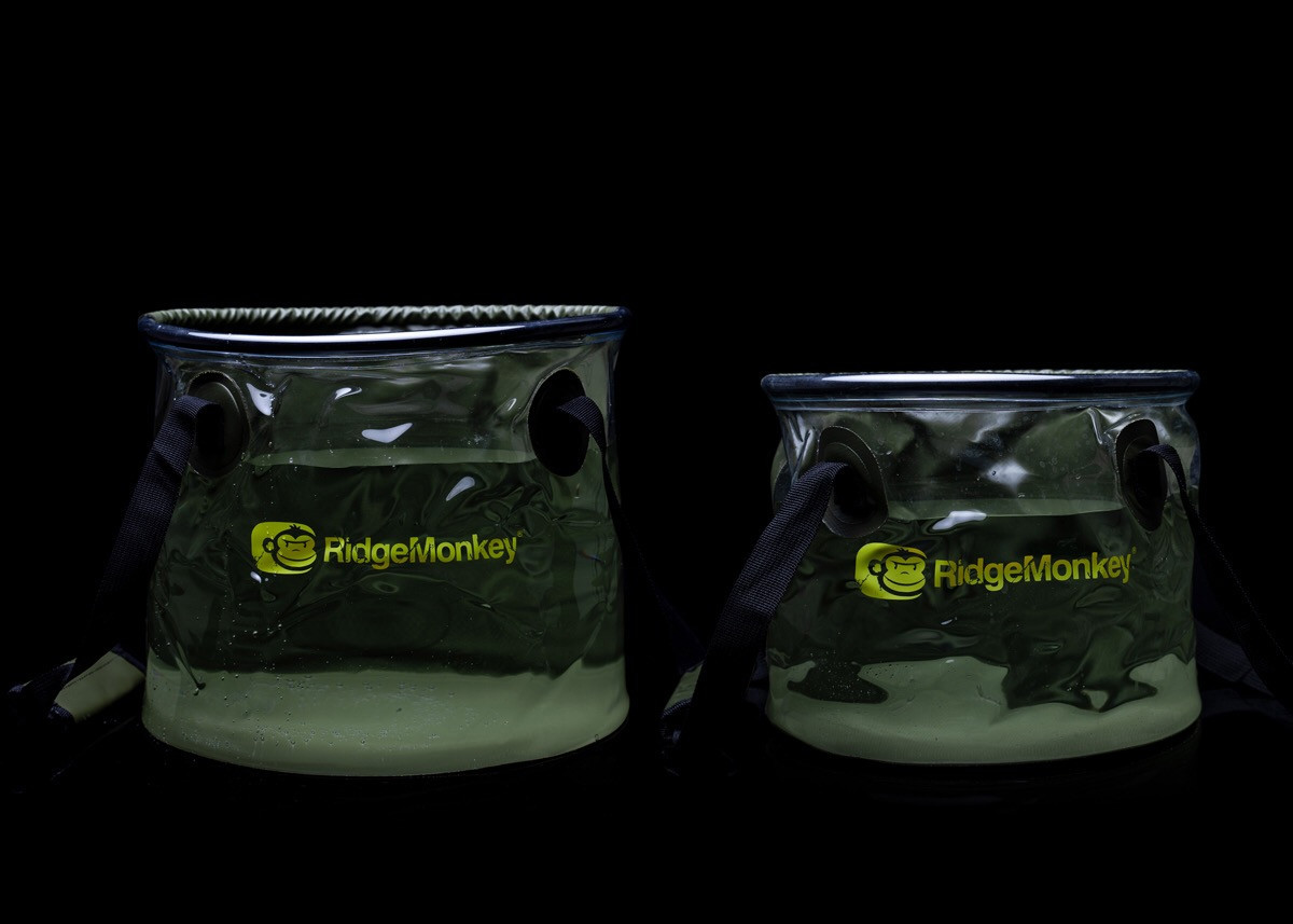 Відро м'яке напівпрозоре Ridge Monkey Perspective Collapsible Bucket 10L