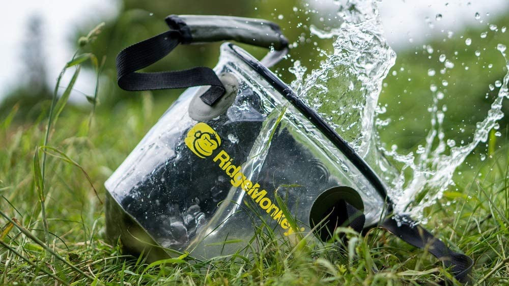 Відро м'яке напівпрозоре Ridge Monkey Perspective Collapsible Bucket 10L