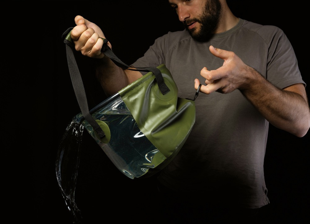 Відро м'яке напівпрозоре Ridge Monkey Perspective Collapsible Bucket 15L
