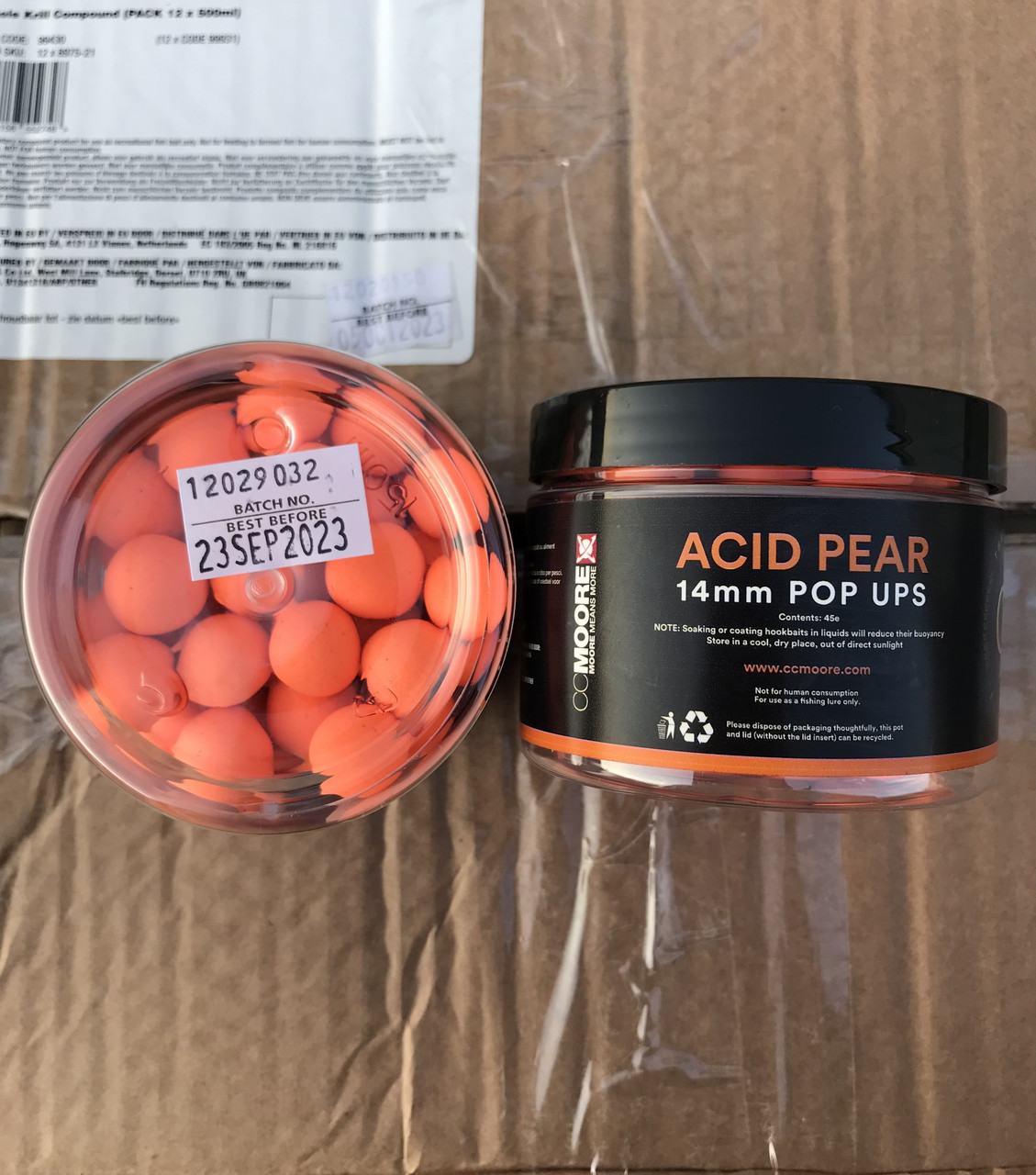 Бойли поп ап CC Moore Acid Pear Pop Ups 14 mm