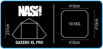 Шатер Nash XL Gazebo Pro