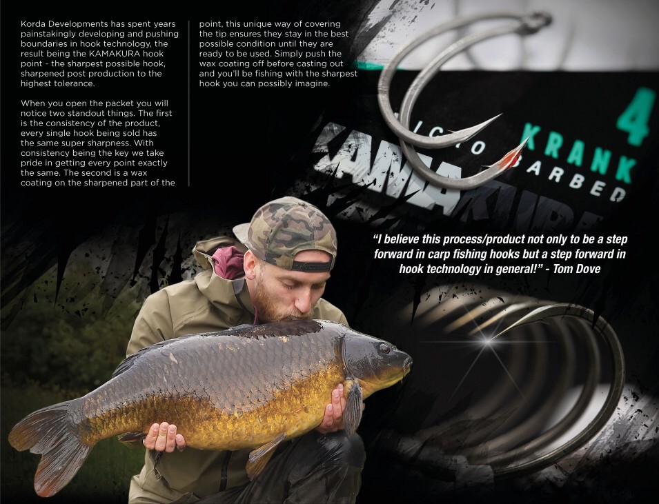 Гачок короповий Korda Kamakura Krank Hooks Size 8