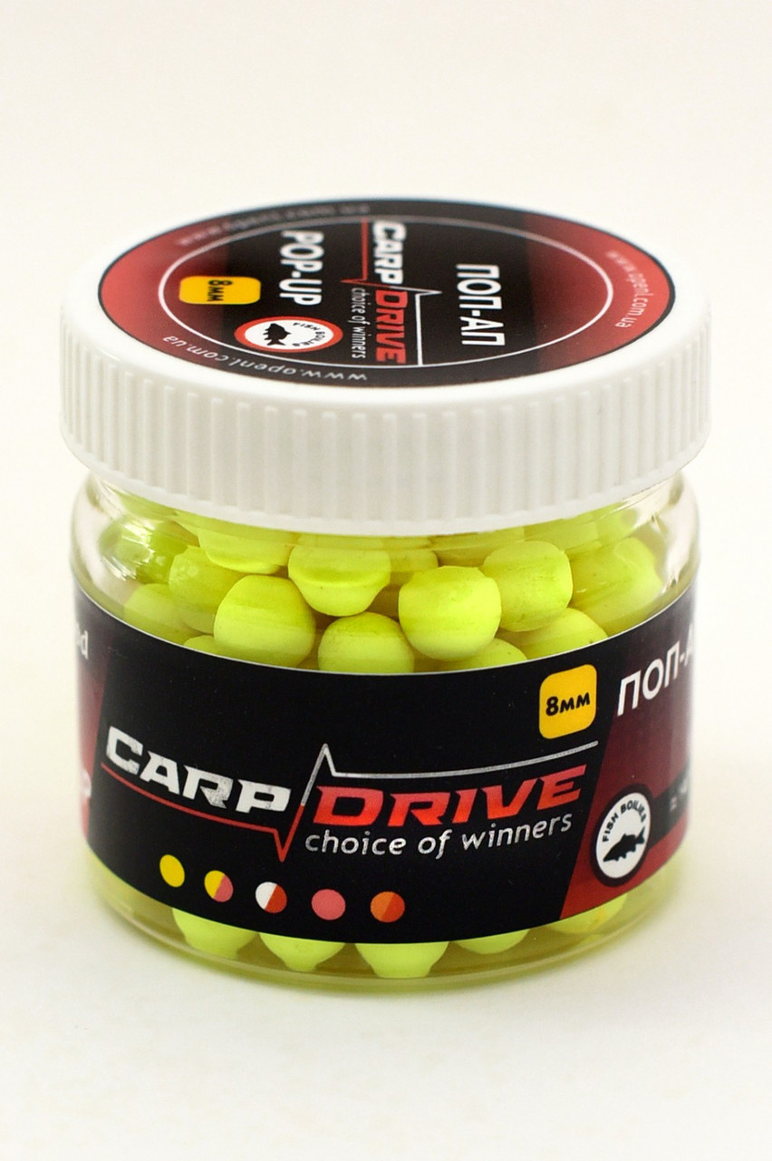 Плаваючий Бойл, поп ап для риболовлі, поп ап Солодка Кукурудза (Sweet Corn) 8мм Carp Drive