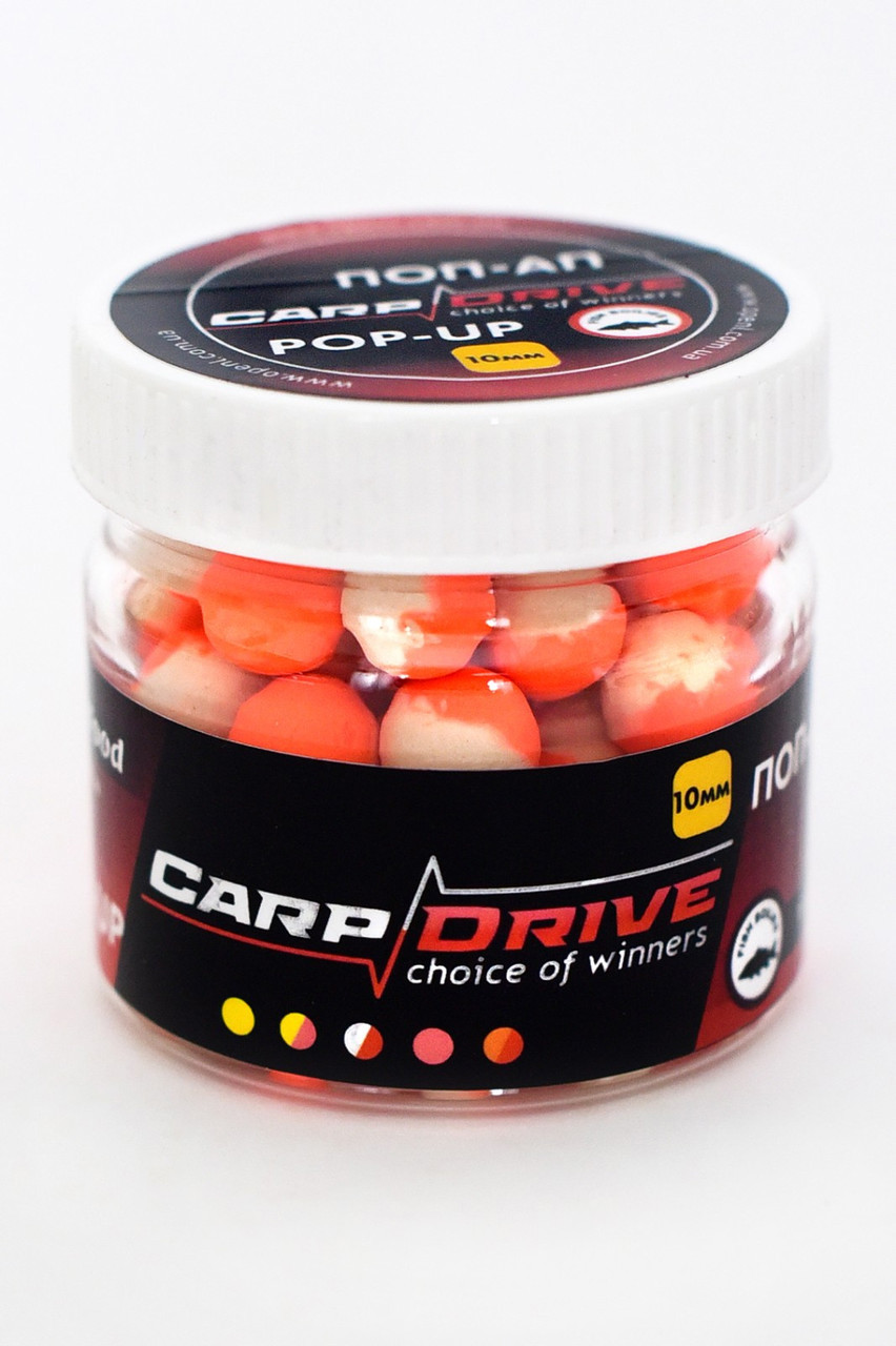 Плаваючий Бойл, поп ап для риболовлі, поп ап Тутті Фрутті (Tutti fruit) 10 мм Carp Drive