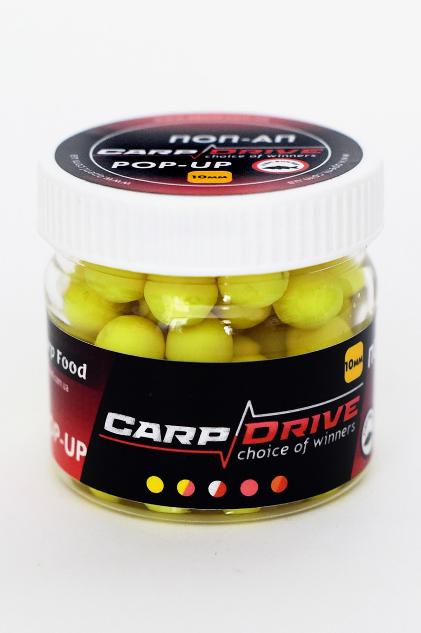 Плаваючий Бойл, поп ап для риболовлі, поп ап Банан (Banana) 10 мм Carp Drive