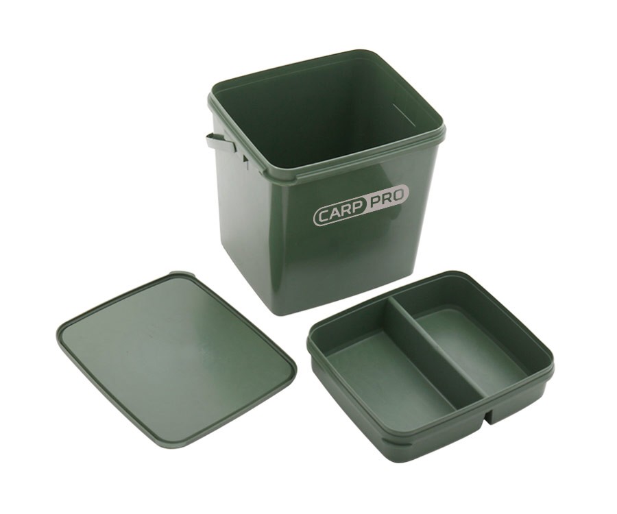 Відро прямокутне Carp Pro Plastic Bucket 10 л