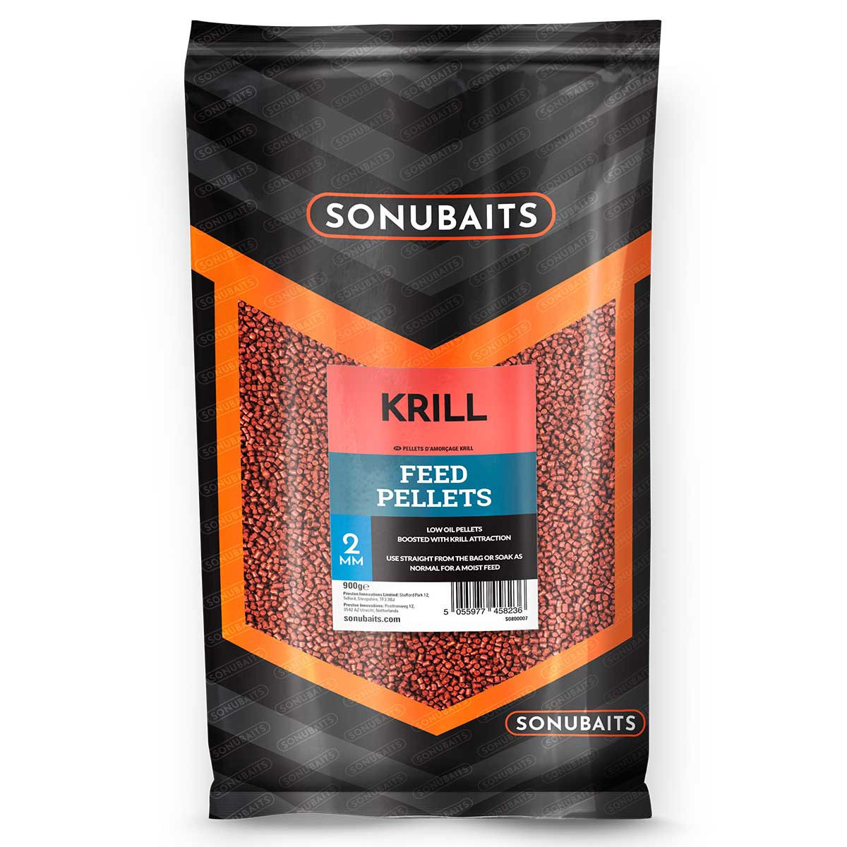 Фидерный пеллетс, Pellets Sonubaits Krill 900g