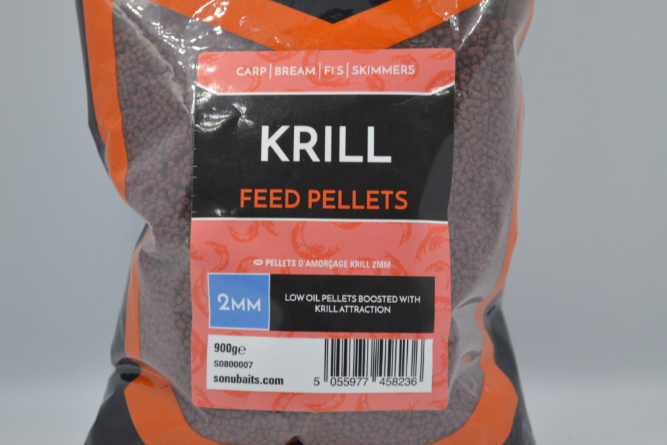 Фидерный пеллетс, Pellets Sonubaits Krill 900g