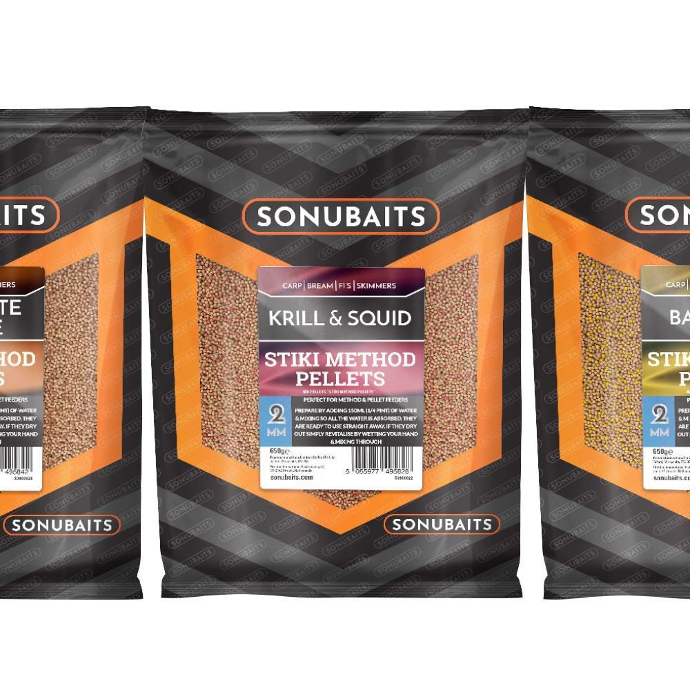 Методный пеллетс, Sonubaits Krill & Squid 2mm 900g