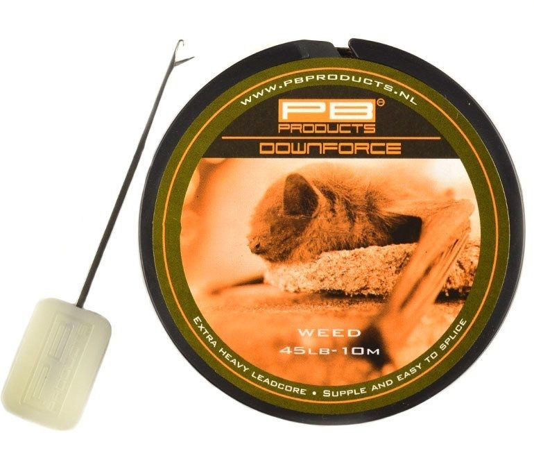 Лідкор PB Downforce Leadcore 45lb 10m Weed