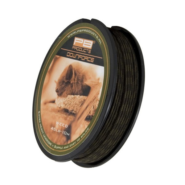 Лідкор PB Downforce Leadcore 45lb 10m Weed