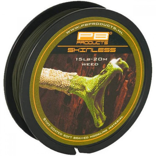 Повідцевий матеріал PB Products Skinless Weed 15lb 20m