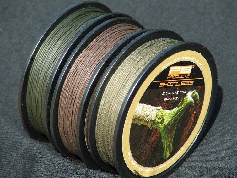 Повідцевий матеріал PB Products Skinless Weed 15lb 20m