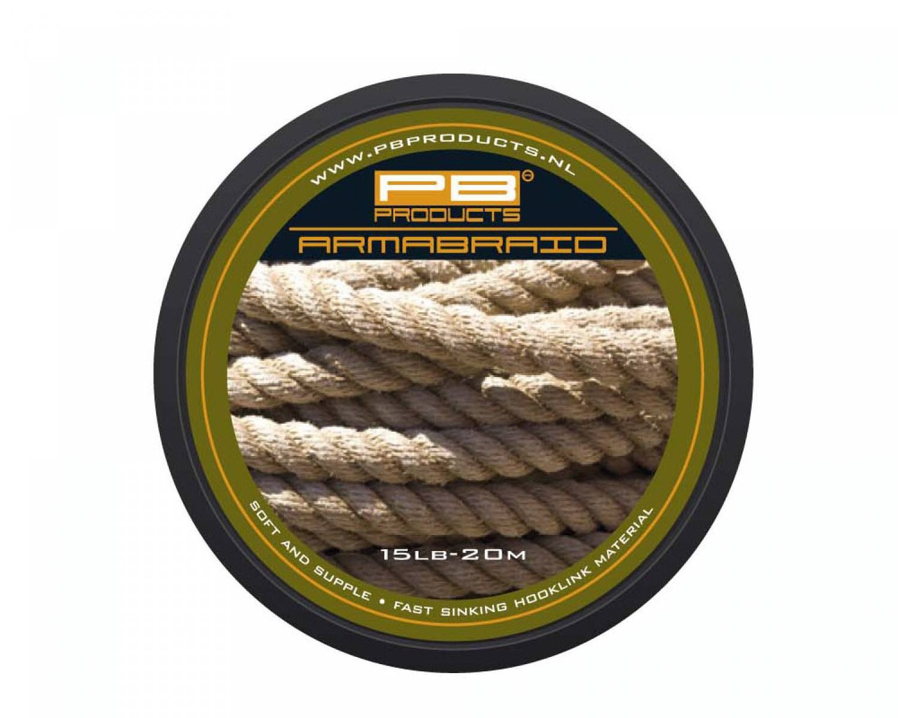 Повідцевий матеріал PB Armabraid Weed 15lb 20m