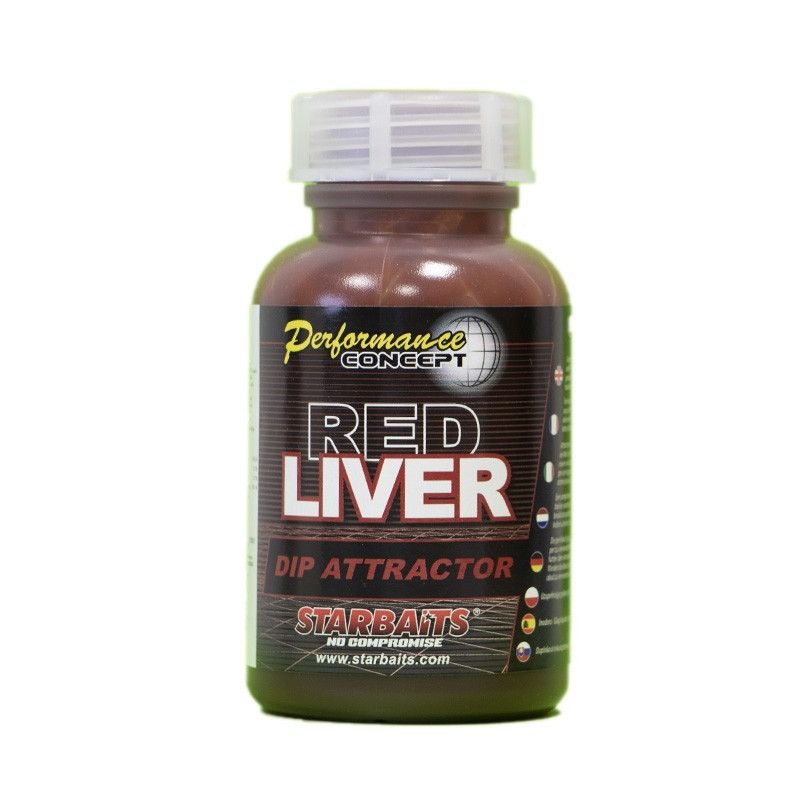 Діп Starbaits Red Liver Dip Attractor 200ml