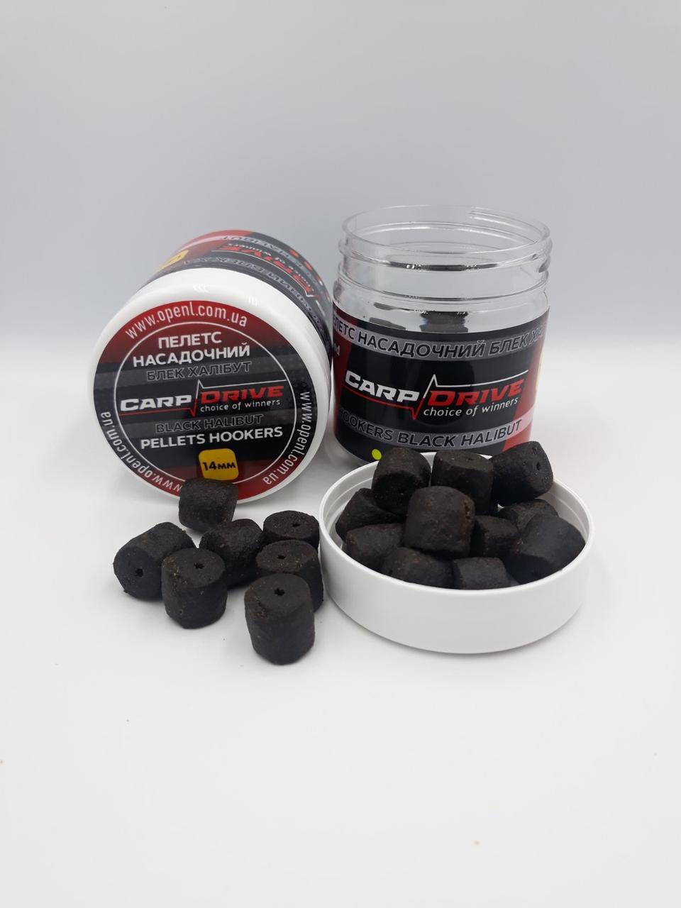 Пеллетс насадковий Black Premium Halibut (преміум класу) 14мм 100гр
