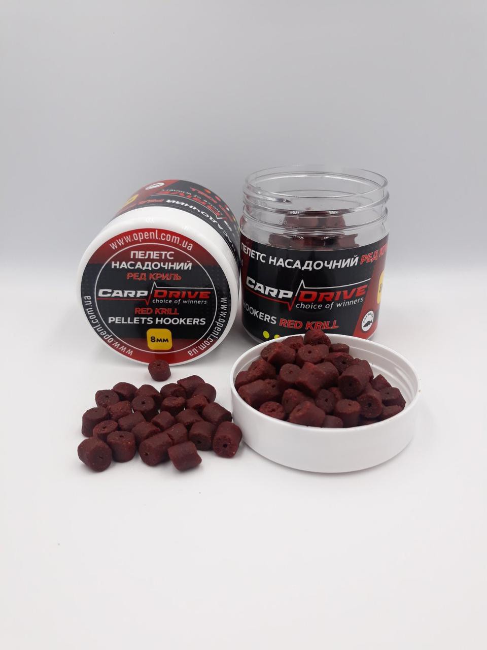 Пеллетс насадковий Red (Krill) Premium Halibut (преміум класу) 8мм 100гр