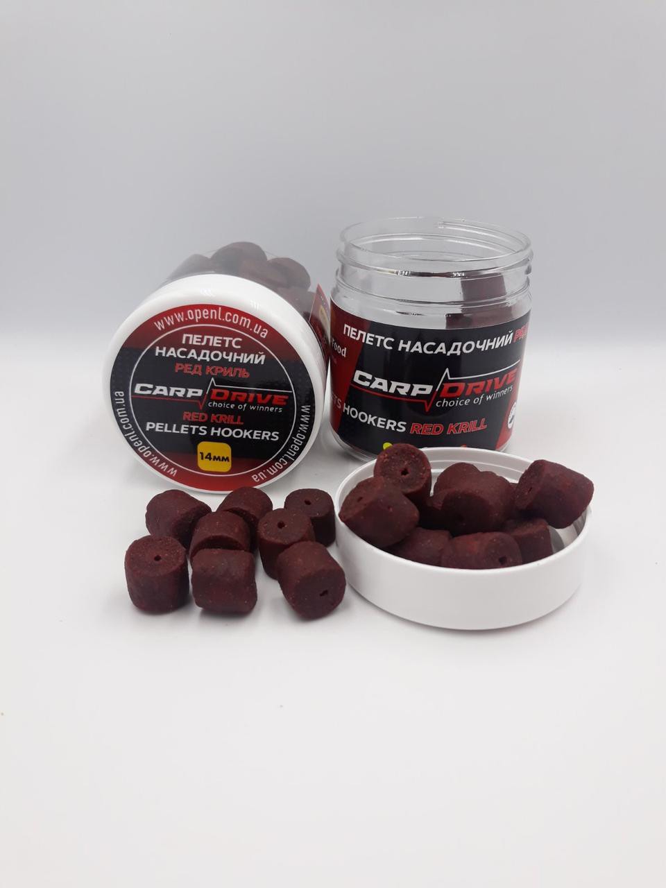 Пеллетс насадковий Red (Krill) Premium Halibut (преміум класу) 14мм 100гр
