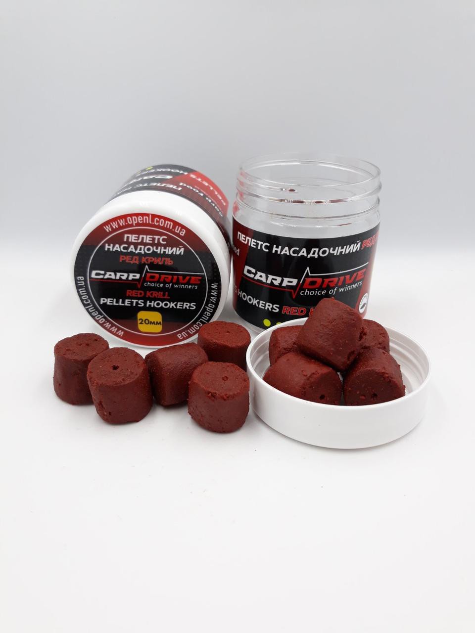 Пеллетс насадковий Red (Krill) Premium Halibut (преміум класу) 20мм 100гр
