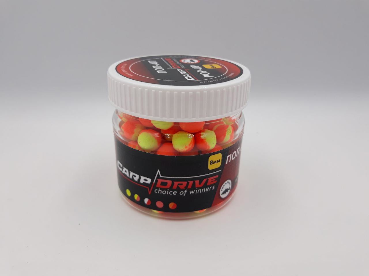 Плаваючий Бойл, поп ап для риболовлі, поп ап Ананас-Персик (Pineapple-Peach) 8мм Carp Drive