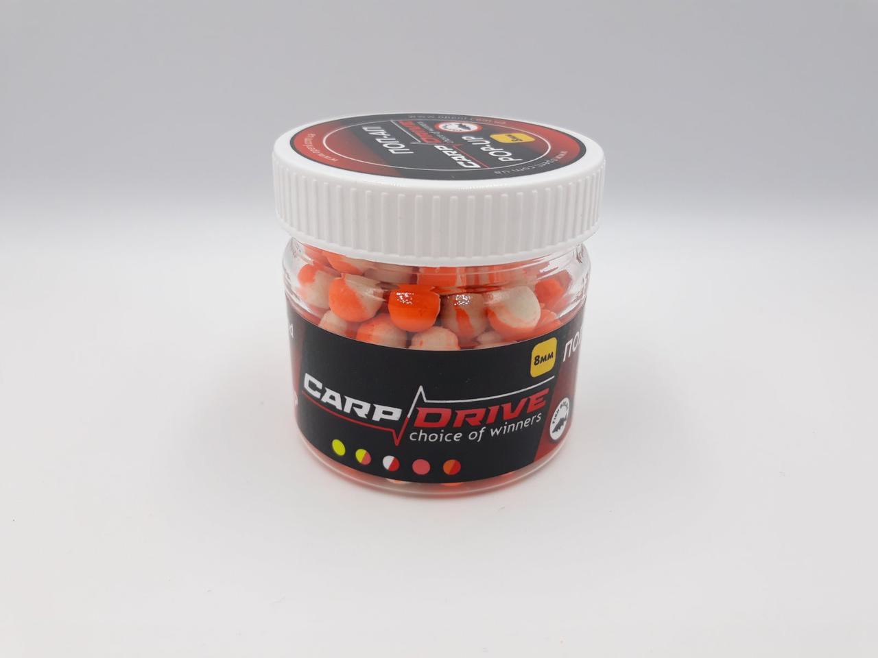 Плаваючий Бойл, поп ап для риболовлі, поп ап Кальмар-Кріль (Squid-Krill) 8мм Carp Drive