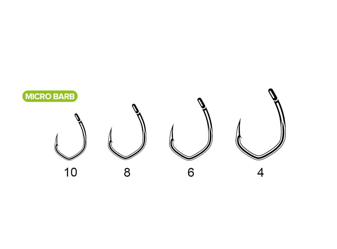 Гачок короповий Carp Spirit V-Curve size 4