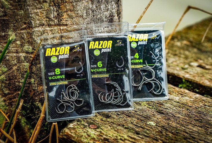Гачок короповий Carp Spirit V-Curve size 8