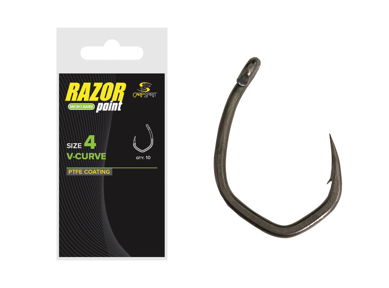 Гачок короповий Carp Spirit V-Curve size 8