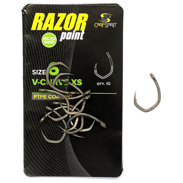 Гачок короповий Carp Spirit V-Curve size 8