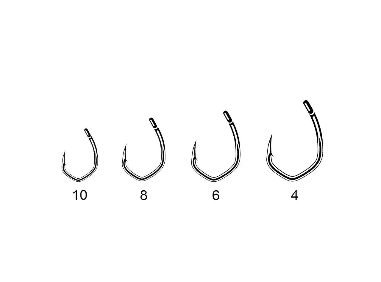Гачок короповий Carp Spirit V-Curve size 10