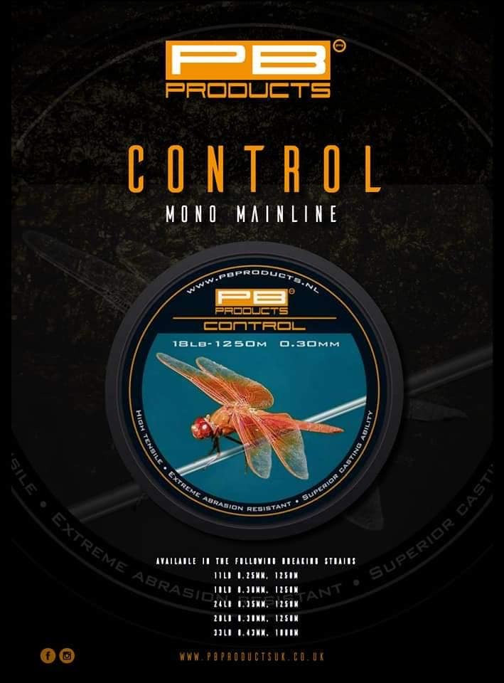 Леска PB Products Control Mono 0.30mm 18lb 1250m