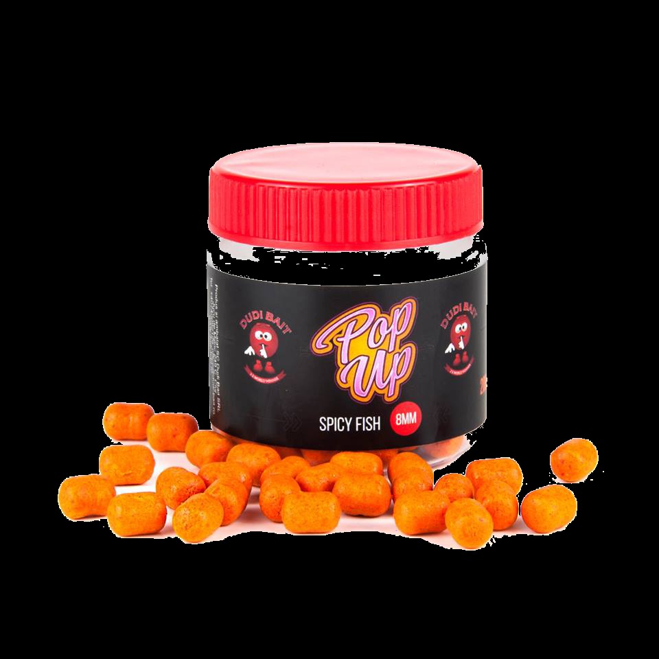 Поп ап Dudi Baits Pop Up Spicy Fish 10mm