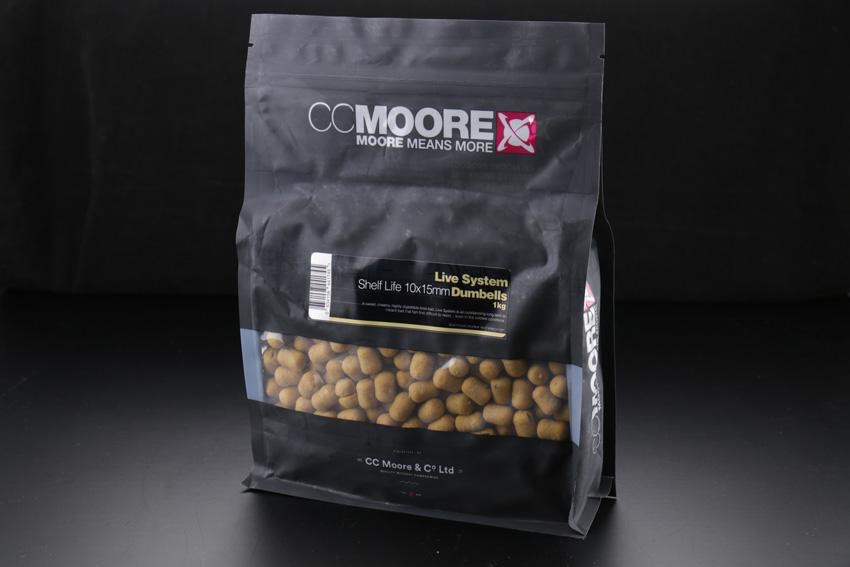 Бойли CC Moore Live System Shelf Life Dumbells 15x18mm 1kg
