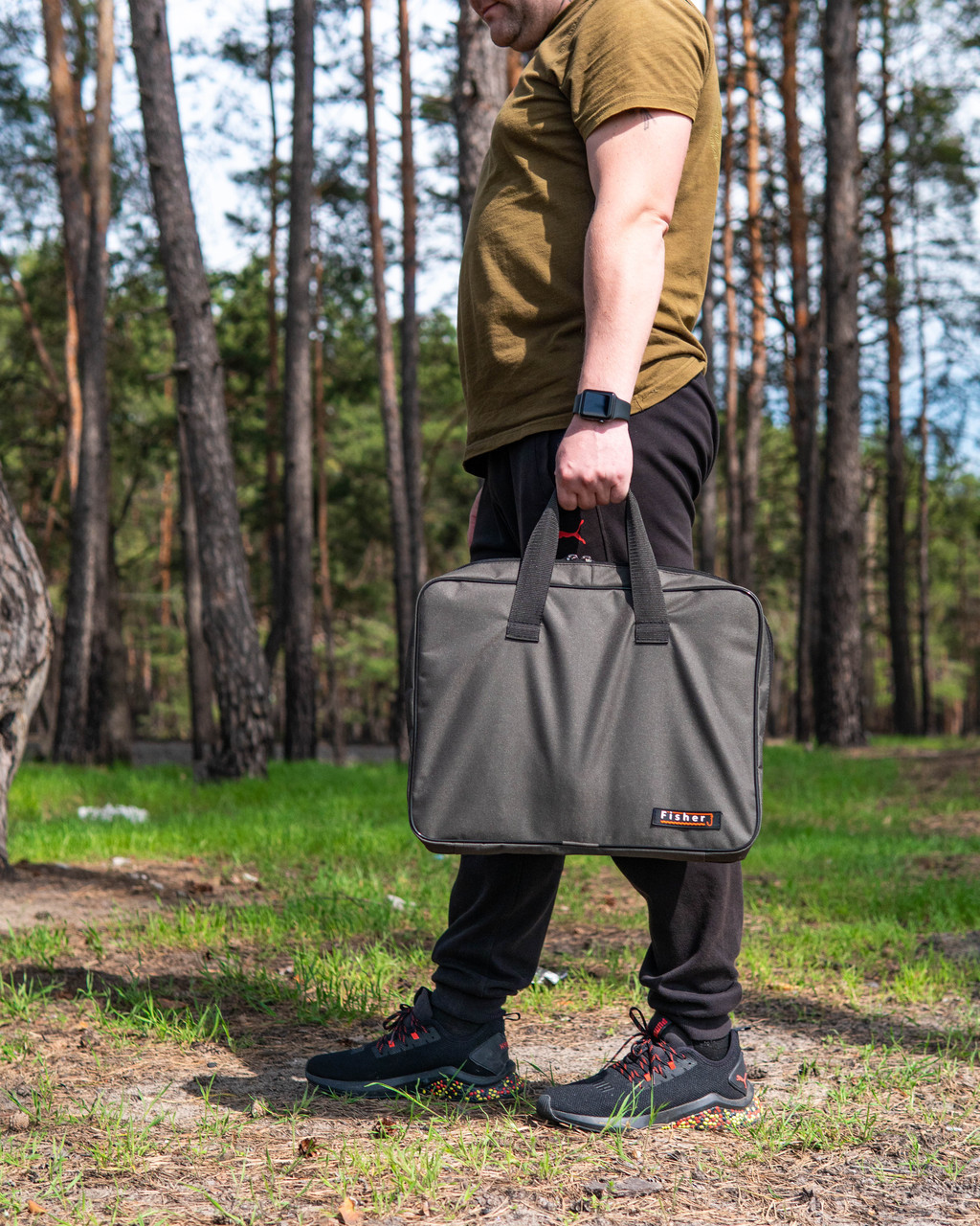 Сумка для мангала Fisher 40х30х7 см