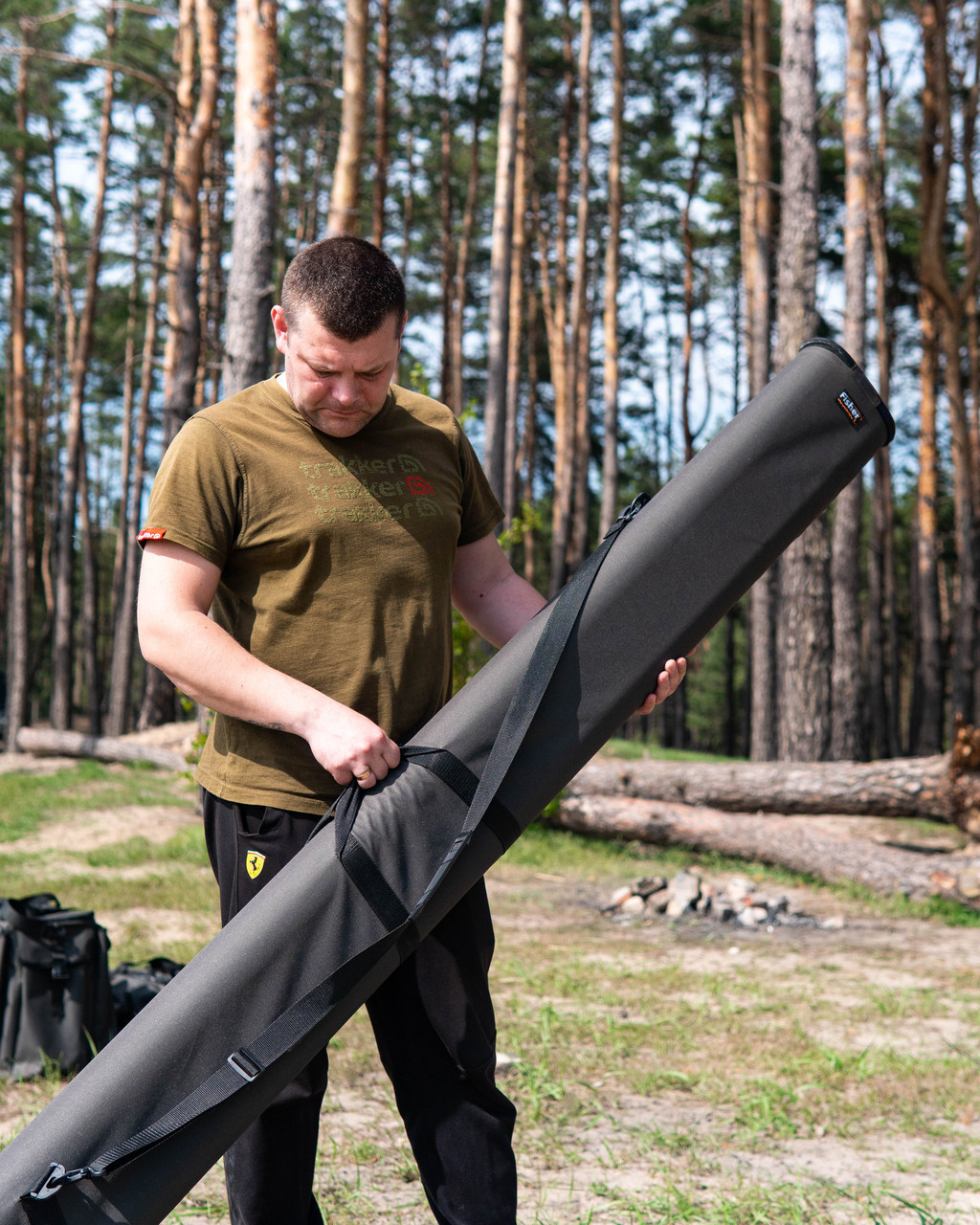 Двойной тубус для удилищ Fisher 195 см 100 мм