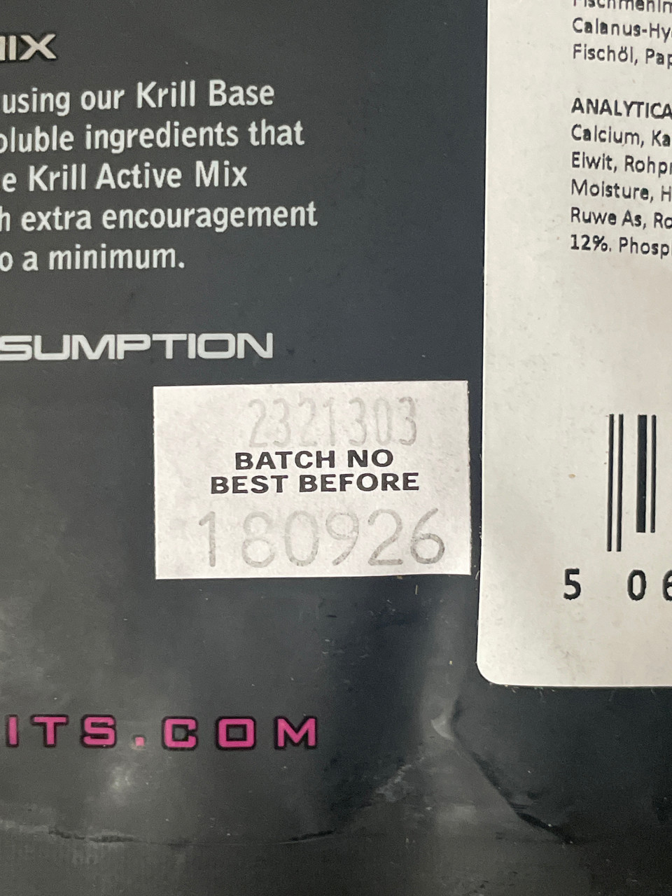 Пелети Sticky baits THE KRILL Pellets 4mm 0.9kg