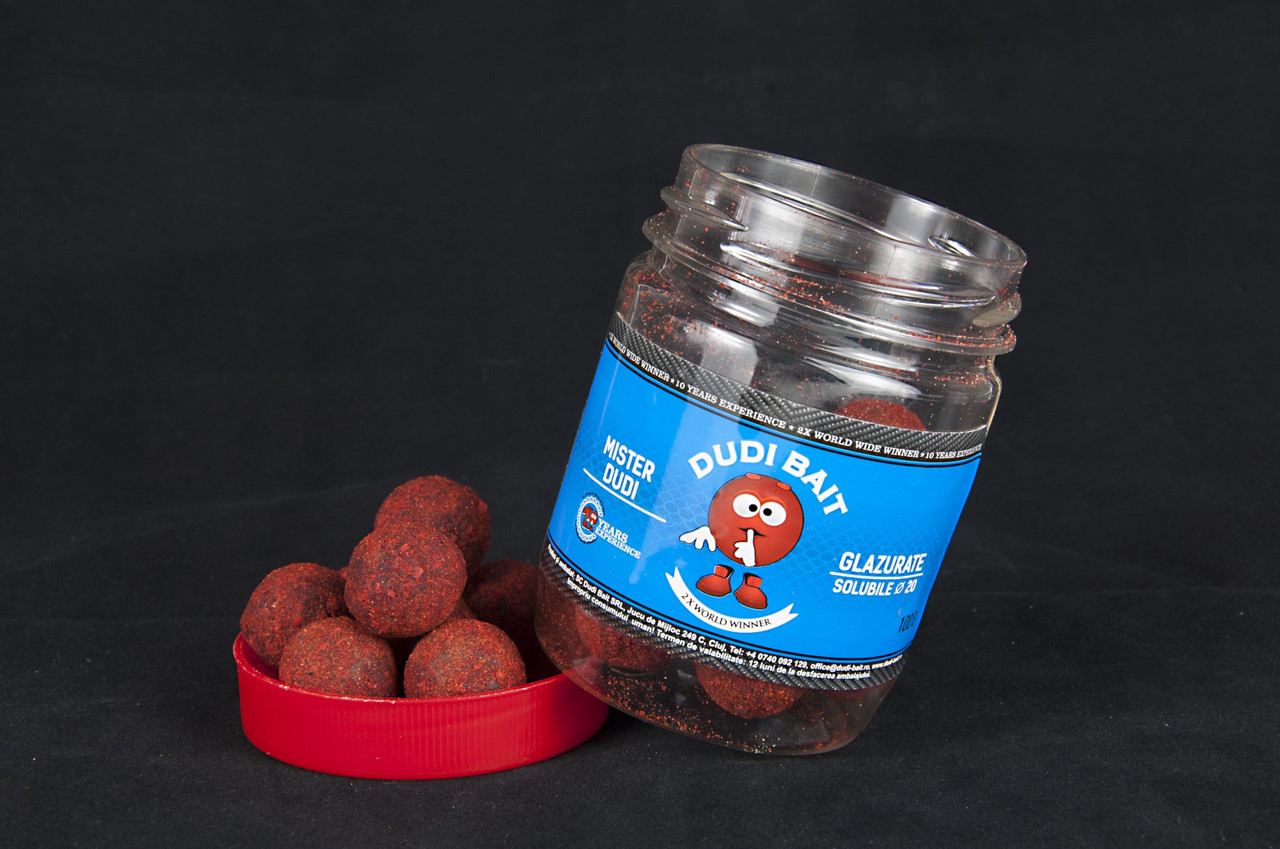 Бойли розчинні Mister Dudi Soluble Glazurate 20mm