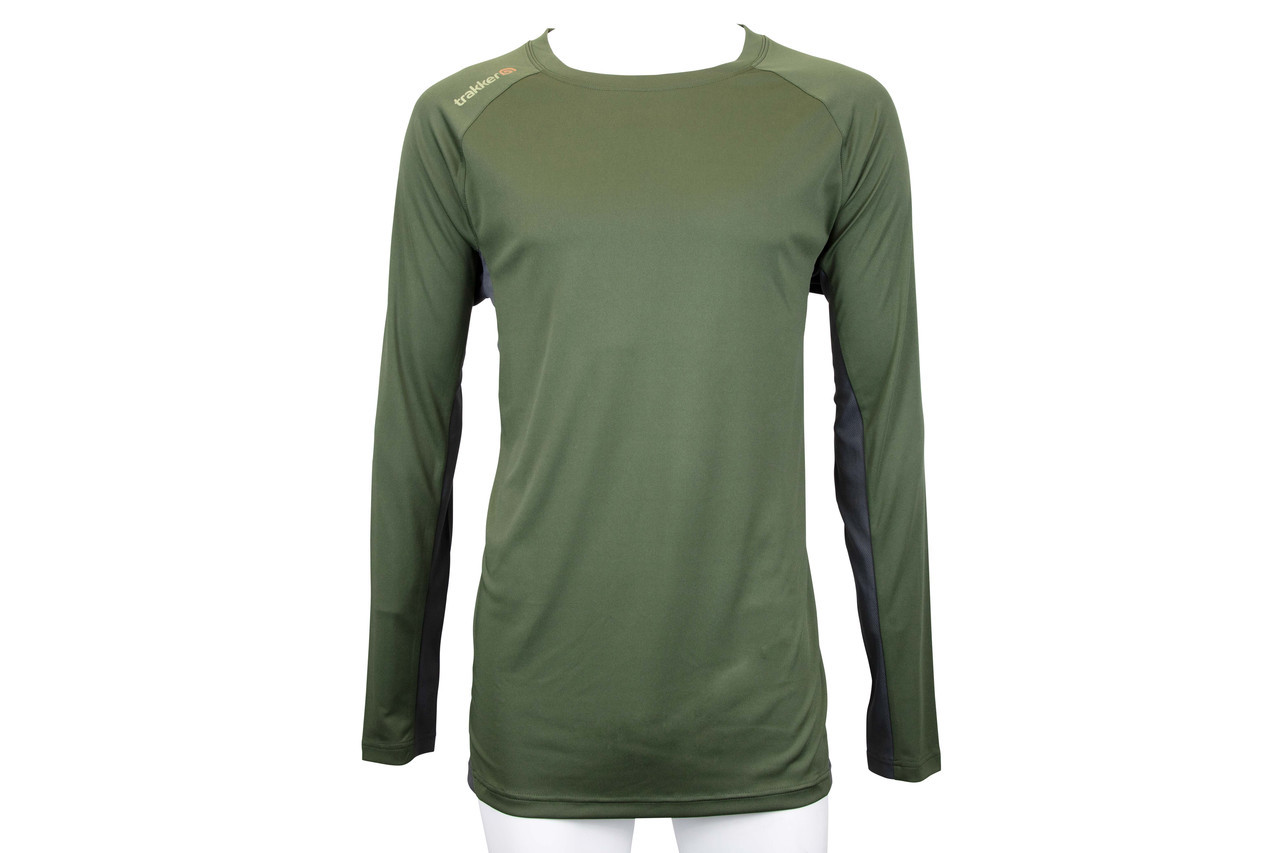 Футболка з довгим рукавом Trakker Moisture Wicking Long Sleeve Top M