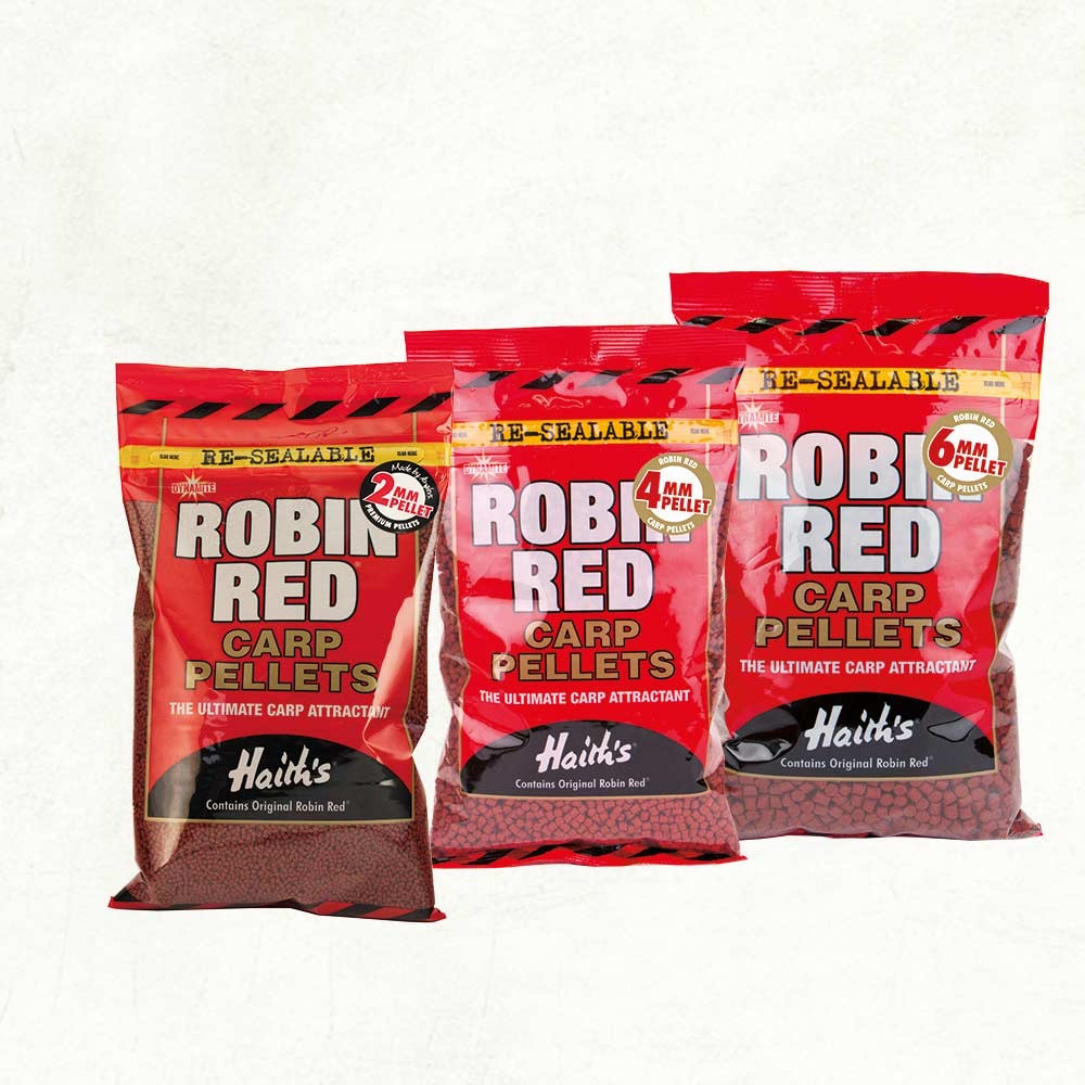 Пелети Dynamite Baits Red Robin Carp Pellets 2mm 900g