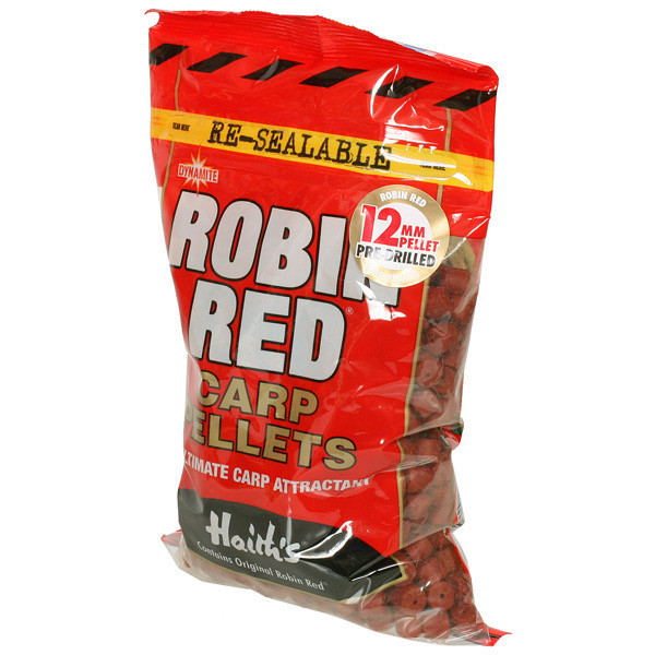 Пелети Dynamite Baits Red Robin Carp Pellets 8mm 900g
