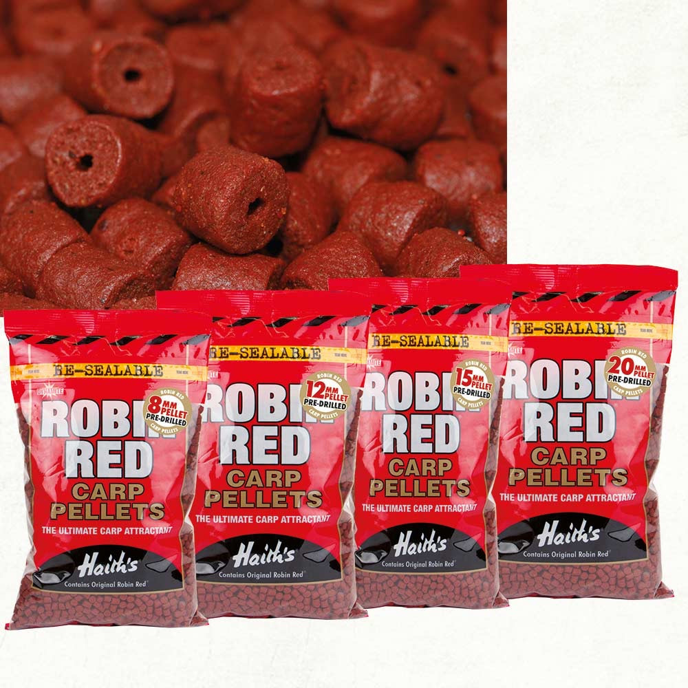 Пеллетс Dynamite Baits Red Robin Carp Pellets 20mm 900g