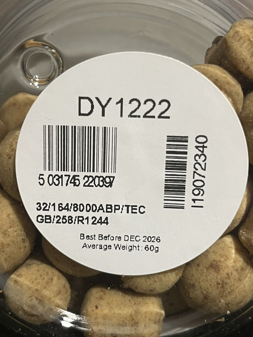 Бойли Dynamite Baits Wafters Monster Tiger Nut 15 mm