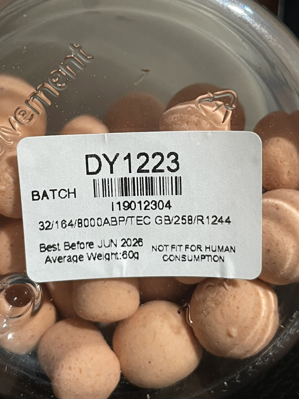 Бойли Dynamite Baits Wafters Monster Tiger Nut Red Amo 15mm